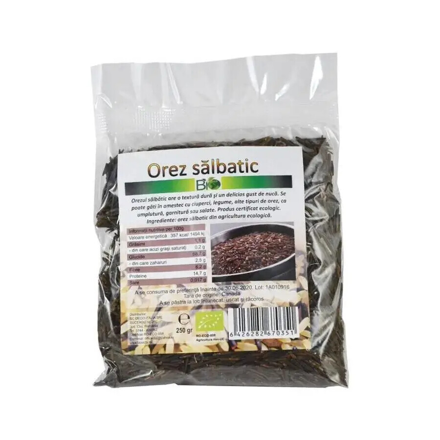 Riso selvatico, 250g, Managis