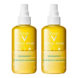 Vichy Capital Soleil Sonnenspray + Hyaluron LSF 50, 2x200 ml Spray