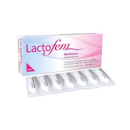 Lactofem Milchsäure Vaginalzäpfchen, 14 St Suppositorien