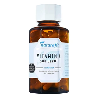 Naturafit Vitamina C 500, capsule a rilascio prolungato, 120 capsule