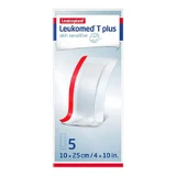 Leukomed® T plus skin sensitive 10x25 cm, 5 St Pflaster