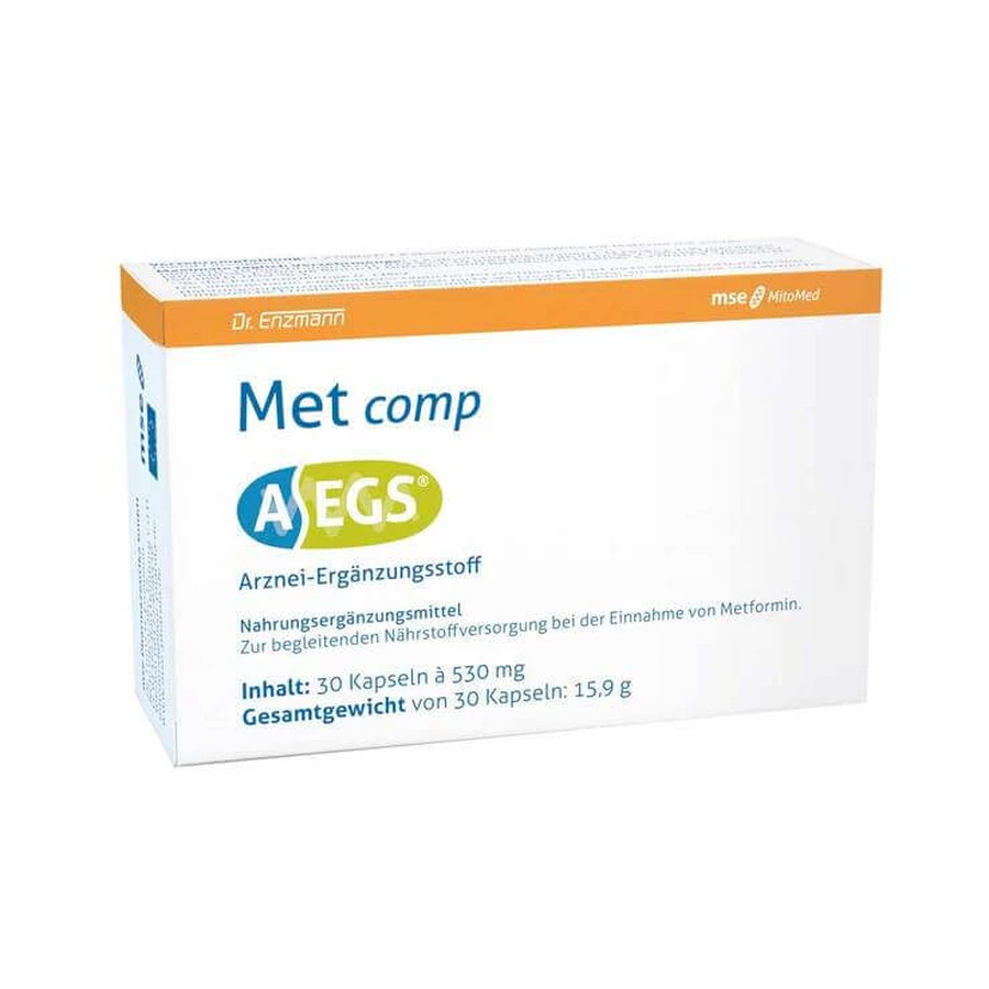 Aegs Met comp Capsules, 30 capsules