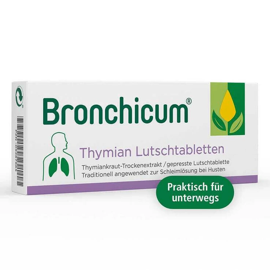 Bronchicum® Thymian Lutschtabletten, 2x50 St Lutschtabletten