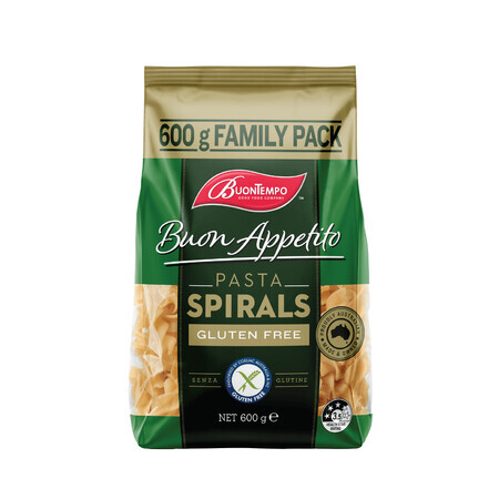 Spiralnudeln Buontempo, 600 g, Orgran