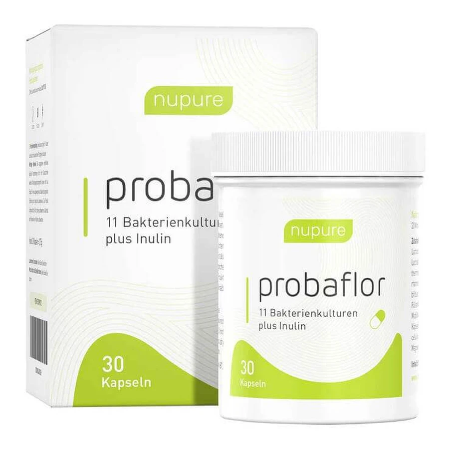 Nupure probaflor Mikrobiotika magensaftresistent Kapseln, 2x90 St Kapseln magensaftresistent