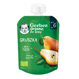 Bio-Birnenpüree, +6 Monate, 80 gr, Gerber