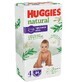 Luierbroekjes Naturel, Nr. 4, 9-14 kg, 44 stuks, Huggies