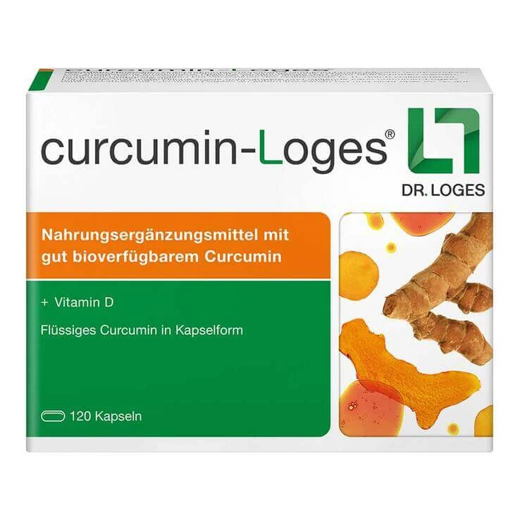 Curcumin-loges-capsules, 2 x 120 capsules