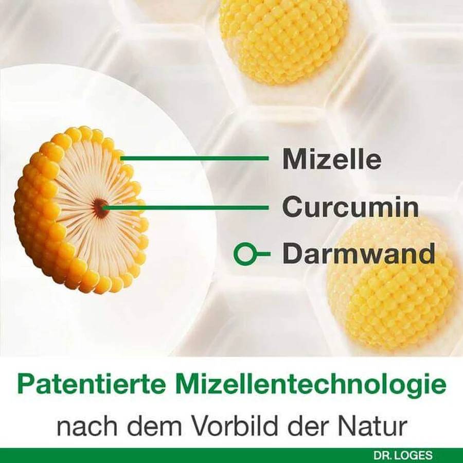 Cápsulas de Curcumin-loges, 2 x 120 cápsulas