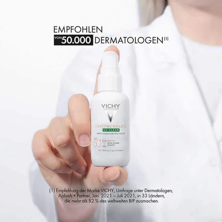 Vichy Capital Soleil UV-Clear SPF 50+, 2 x 40 ml lichid