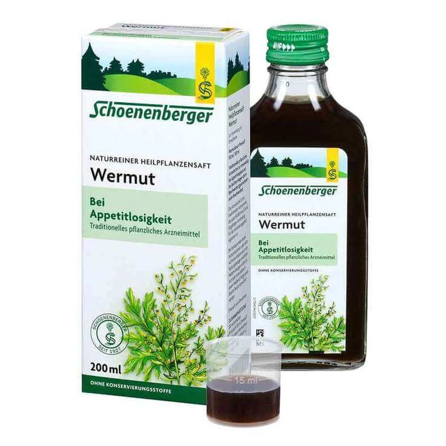 Wermutsaft Schoenenberger, 200 ml Saft