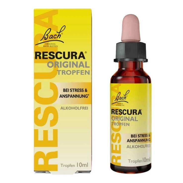 Bach Flower Rescura-druppels, alcoholvrij, 20 ml