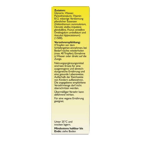 Bachblüten Rescura Night Tropfen alkoholfrei, 20 ml Tropfen