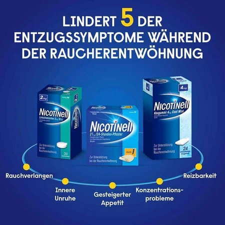 NICOTINELL Lutschtabletten 2 mg Mint, 36 St Lutschtabletten