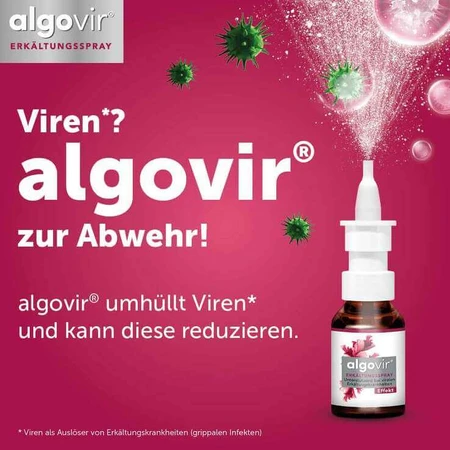 algovir neusspray, 3 x 20 ml spray