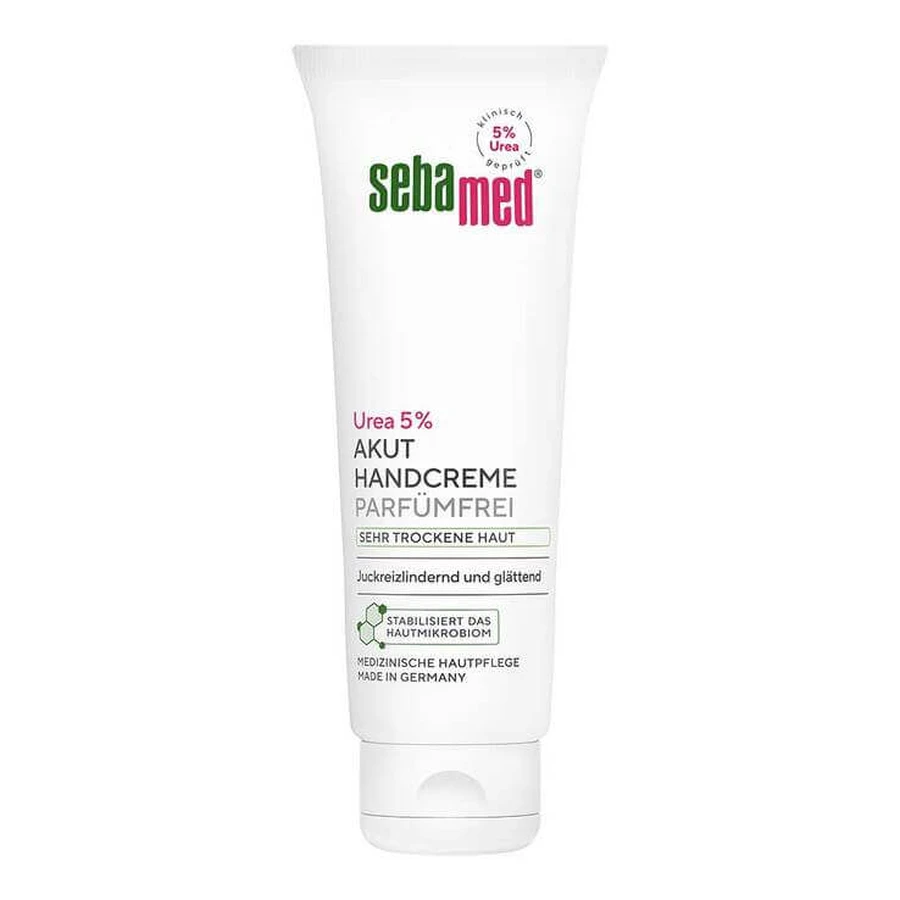 Sebamed Akut Handcreme Urea 5% parfümfrei, 75 ml Creme