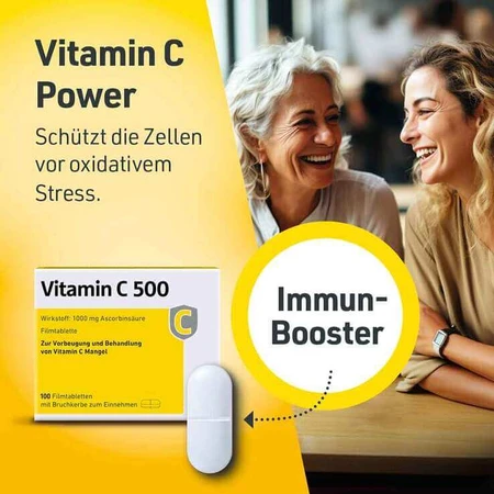 Vitamin C 500 Filmtabletten, 50 St Filmtabletten