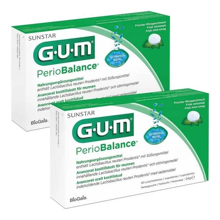 GUM Periobalance Lozenges, 2 x 30 lozenges
