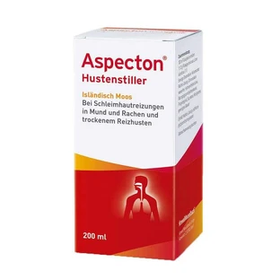 Aspecton Hustenstiller Isländisch Moos Saft, 200 ml Saft