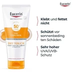 Eucerin Sun Gel-Crema Corporal Control de Grasa SPF 50+, 2 x 200 ml de crema