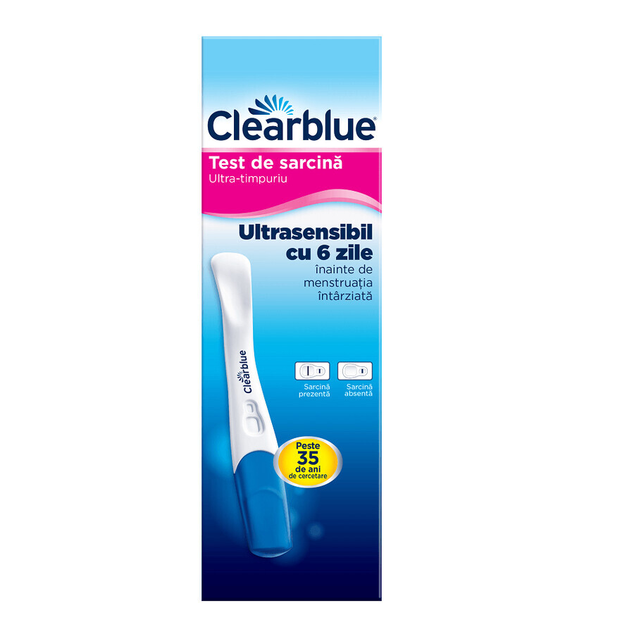 Ultra Zwangerschapstest - Vroeg, 1 st, Clearblue