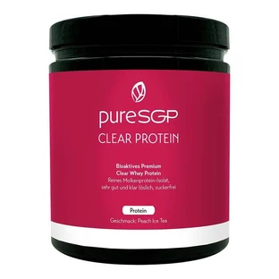 Puresgp Clear Protein Powder – mrożona herbata brzoskwiniowa, 500 g proszku