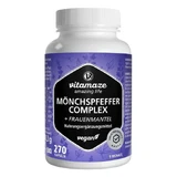 Mönchspfeffer Complex Frauenmantel Vitamin C Folsäure, 270 St Kapseln