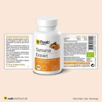 Raab Vitalfood Organic Turmeric Extract Capsules, 90 capsules