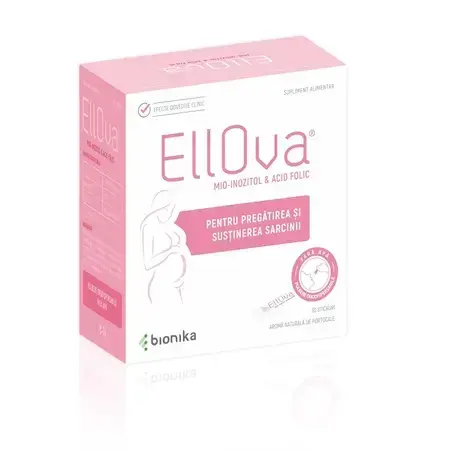 Ellova pulbere orodispersabila, 30 stickuri, Bionika Pharmaceuticals