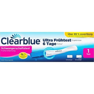 Test ciążowy Clearblue: wczesne wykrycie, 1 test