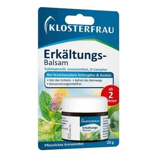 Klosterfrau Cold Balm, 20 g balsem
