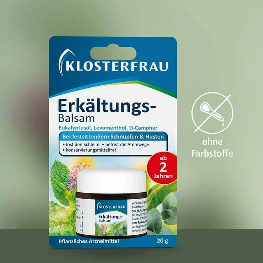 Klosterfrau Cold Balm, 20 g balsem