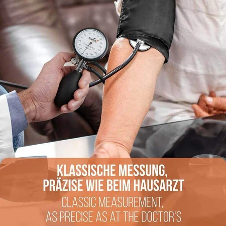 Aparat manual de măsurare a tensiunii arteriale Pulox + stetoscop, 1 buc. fără specificare