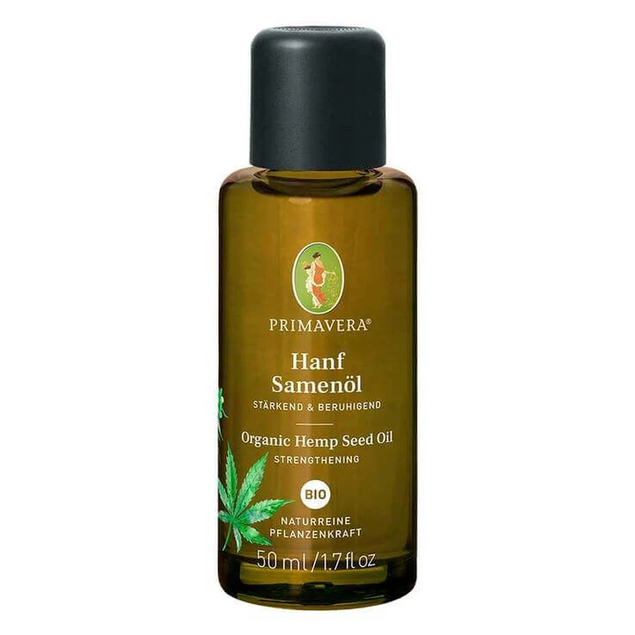Ulei organic din semințe de cânepă, 50 ml ulei