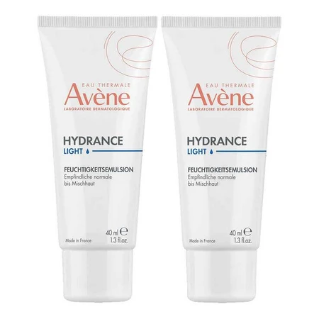 Avene Hydrance Light – lekka emulsja nawilżająca, 2 x 40 ml: ceny i cechy