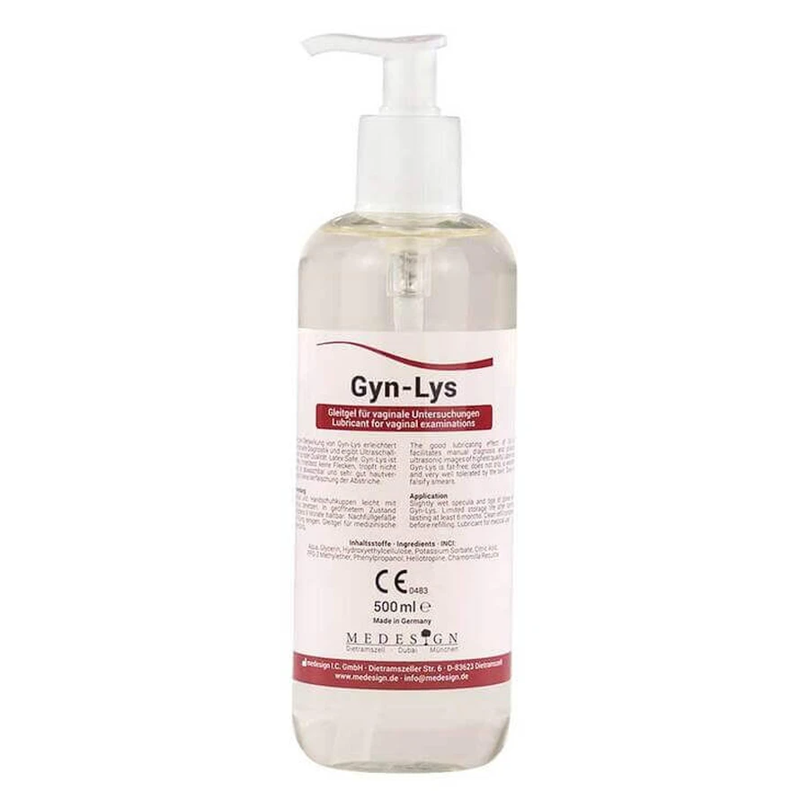 Lubrykant Gyn Lys w dozowniku, żel 500 ml: ceny i cechy