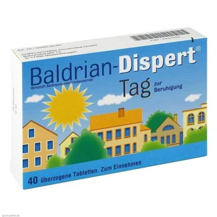 Valerian Dispert Day Coated Tablets, 100 Count Coated Tablets