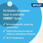 Gotas oftálmicas HYLO COMOD, 2 frascos de 10 ml