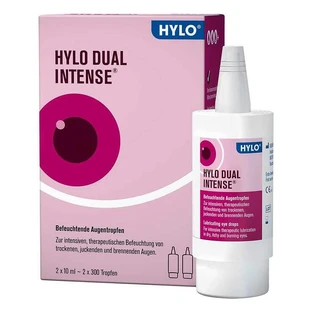 Hylo Dual INTENSE® oogdruppels, 2x2x10 ml oogdruppels