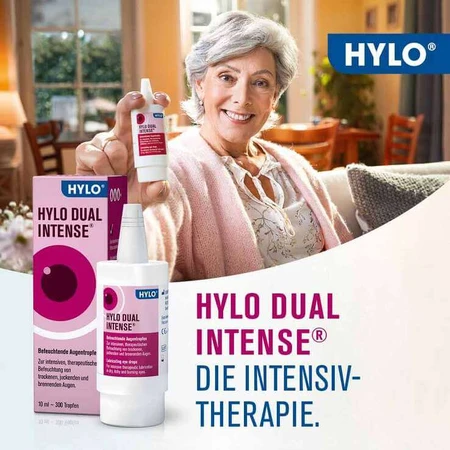 Hylo Dual INTENSE® oogdruppels, 2x2x10 ml oogdruppels