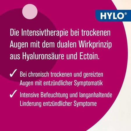 Hylo Dual INTENSE® oogdruppels, 2x2x10 ml oogdruppels