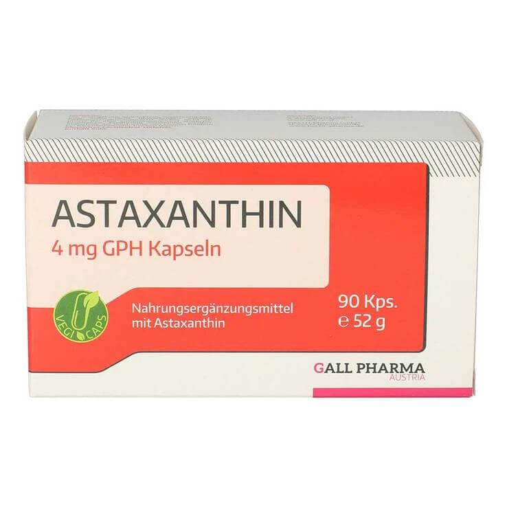 Astaxanthine 4 mg GPH-capsules, 180 capsules