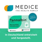 Tannalbin® Compresse contro la diarrea, 20 compresse
