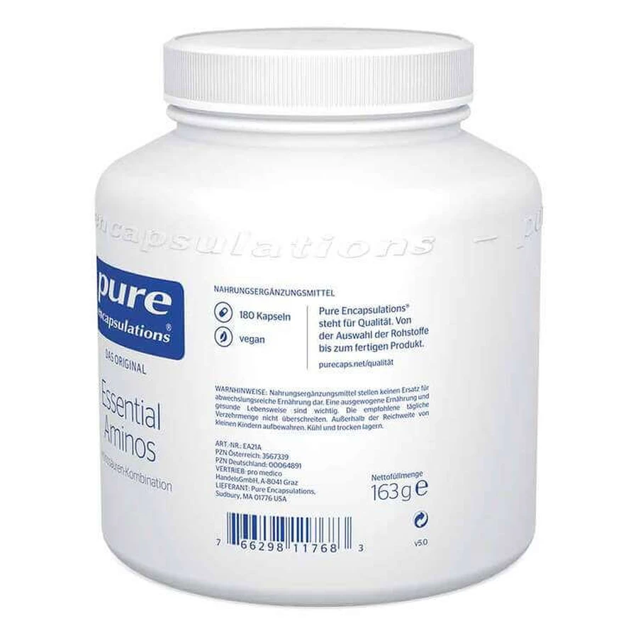 Pure Encapsulations Essential Aminos-capsules, 2 x 180 capsules
