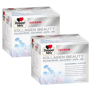 Doppelherz Collagen Beauty System Drink Vials, 2 x 30 ampoules