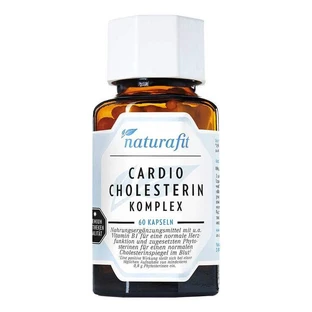 Naturafit Cardio Complex pentru colesterol, capsule, 60 de capsule