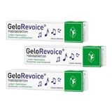 GeloRevoice keelpastilles met zwarte bessen en menthol tegen heesheid en stemverlies, 3 x 20 pastilles