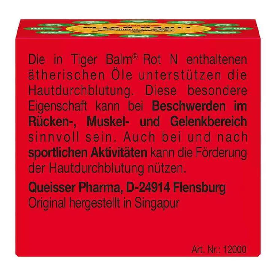 Tiger Balm rot N, 19.4 g Salbe
