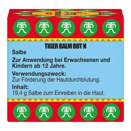 Tiger Balm rot N, 19.4 g Salbe