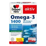 Doppelherz Omega-3 1 400 kapsułek, 3 opakowania po 120 kapsułek: ceny i cechy